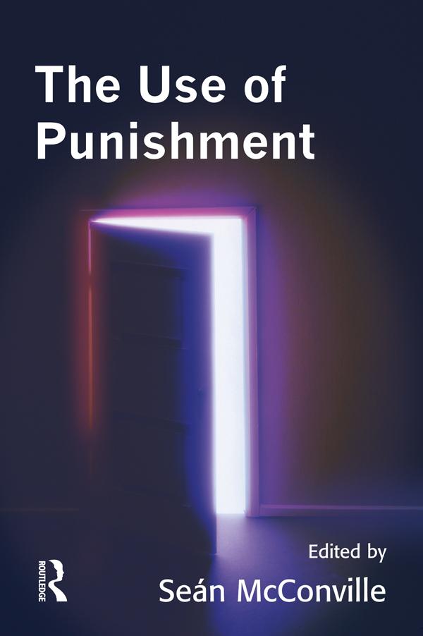 The Use of Punishment by Sean McConville