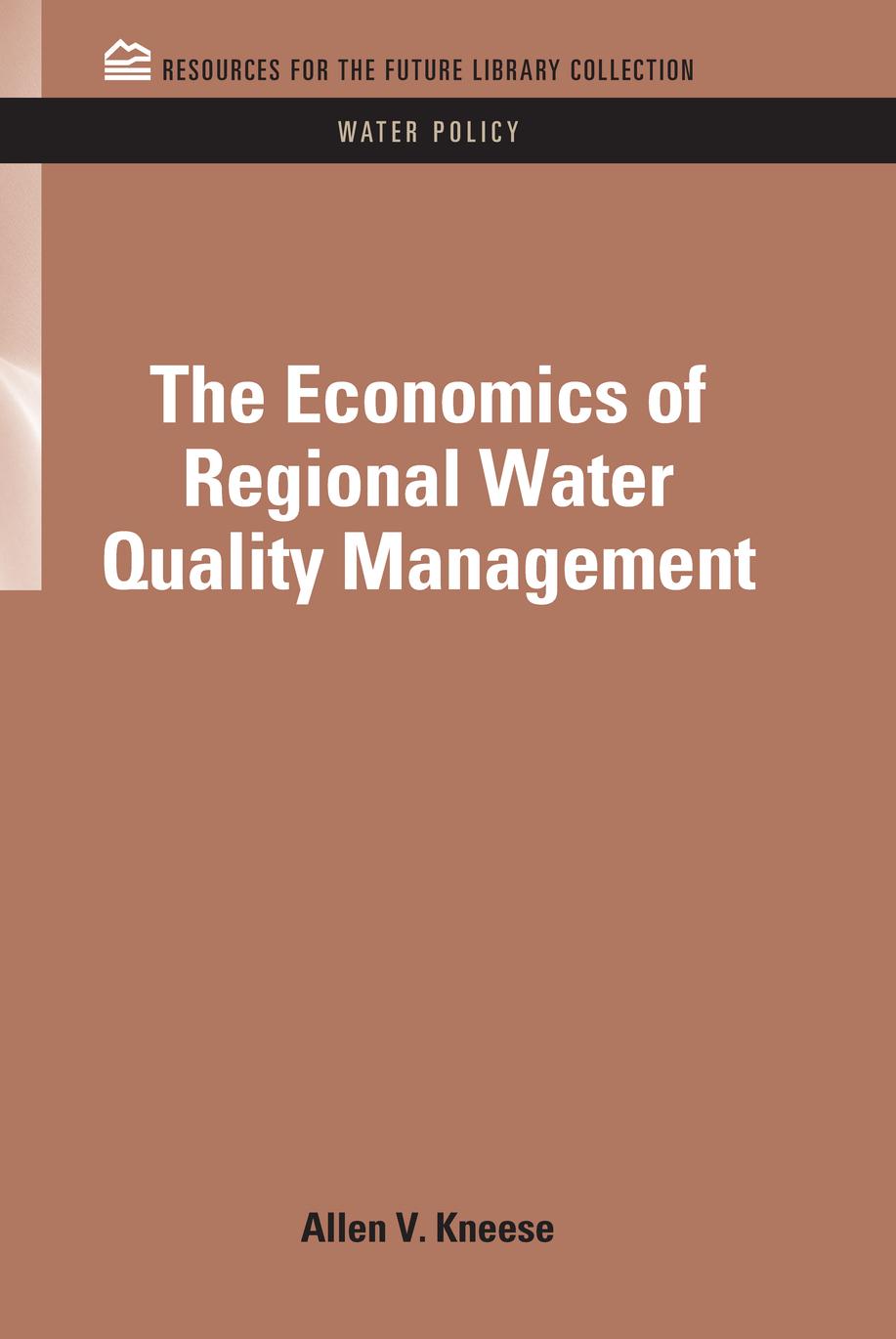 The Economics of Regional Water Quality Management