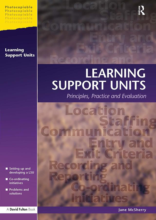 Learning Support Units by Jane McSherry