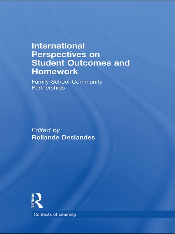 International Perspectives on Student Outcomes and Homework by Rollande Deslandes