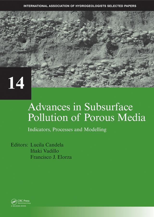 Advances in Subsurface Pollution of Porous Media - Indicators, Processes and Modelling by Francisco Javier Elorza, Inaki Vadillo, Lucila Candela