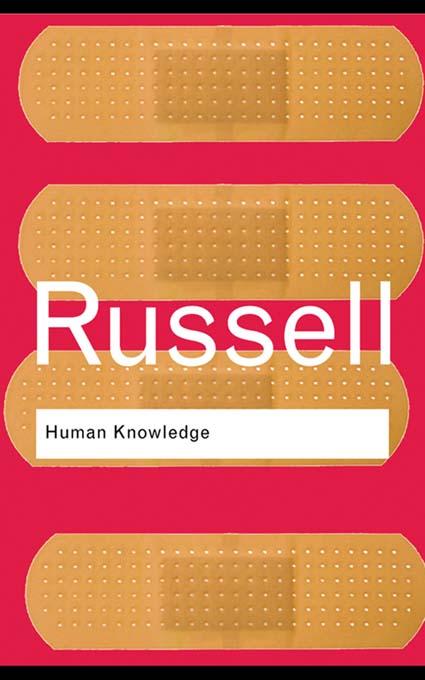 Human Knowledge: Its Scope and Limits by Bertrand Russell