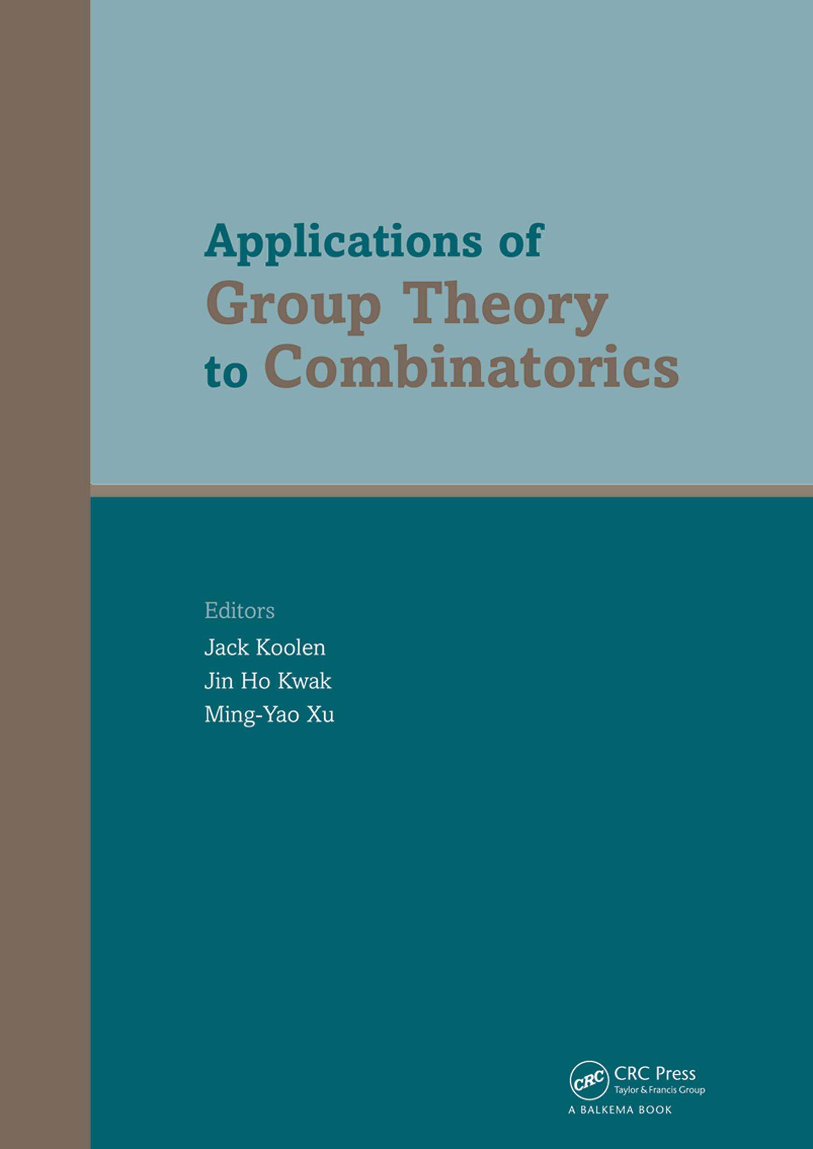 Applications of Group Theory to Combinatorics