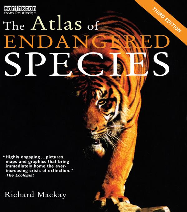 The Atlas of Endangered Species by Richard MacKay