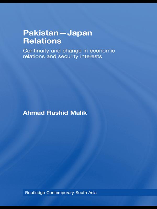Pakistan-Japan Relations by Ahmad Rashid Malik