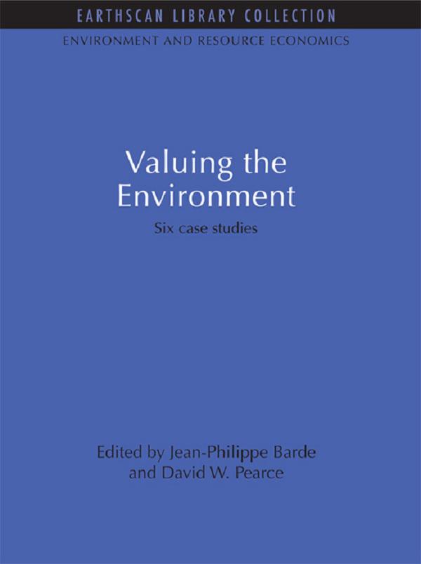 Valuing the Environment