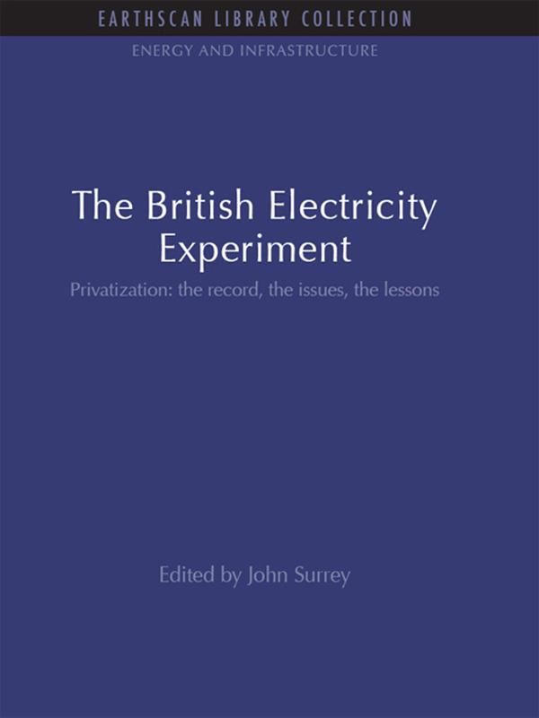 The British Electricity Experiment