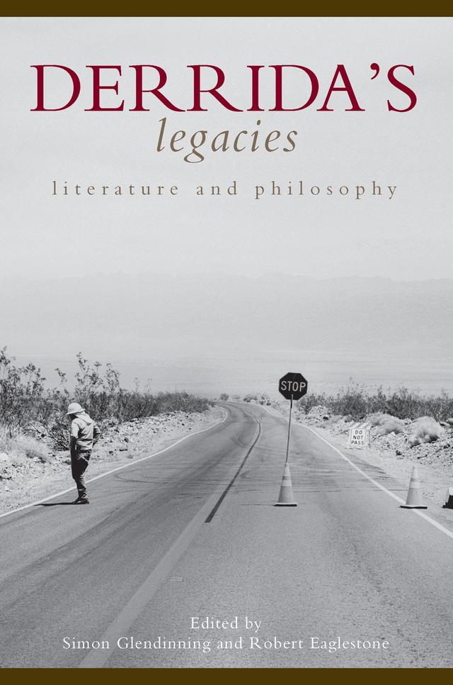 Derrida's Legacies by Robert Eaglestone, Simon Glendinning