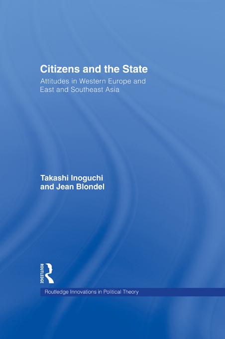 Citizens and the State by Jean Blondel, Takashi Inoguchi