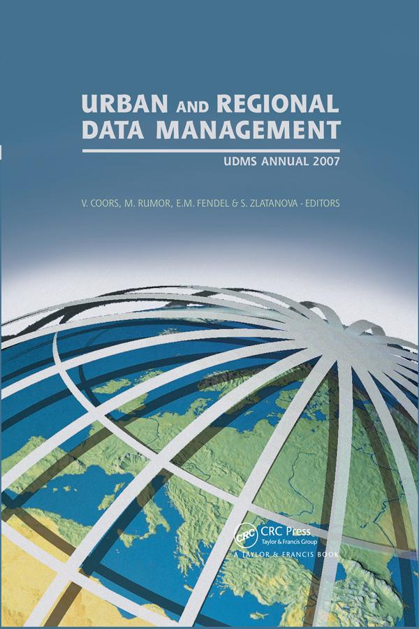 Urban and Regional Data Management by Elfriede M. Fendel, Massimo Rumor, Sisi Zlatanova, Volker Coors