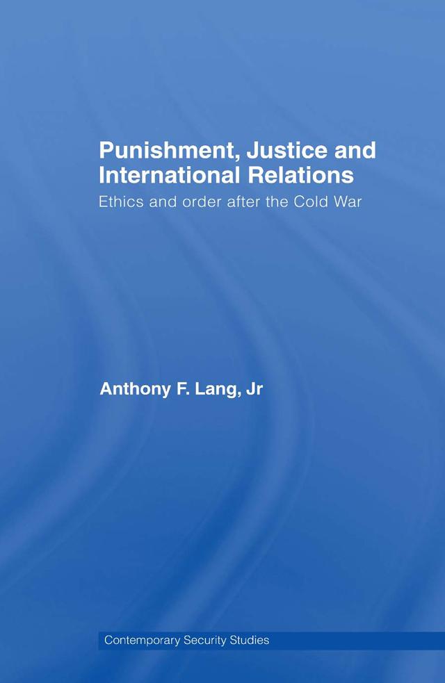 Punishment, Justice and International Relations