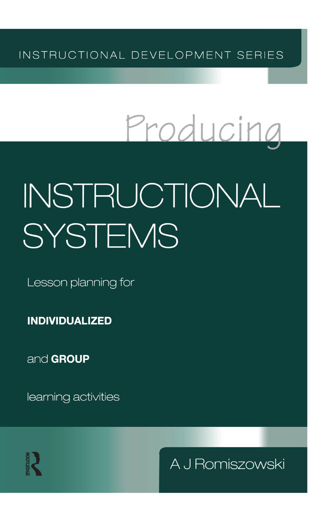 Producing Instructional Systems