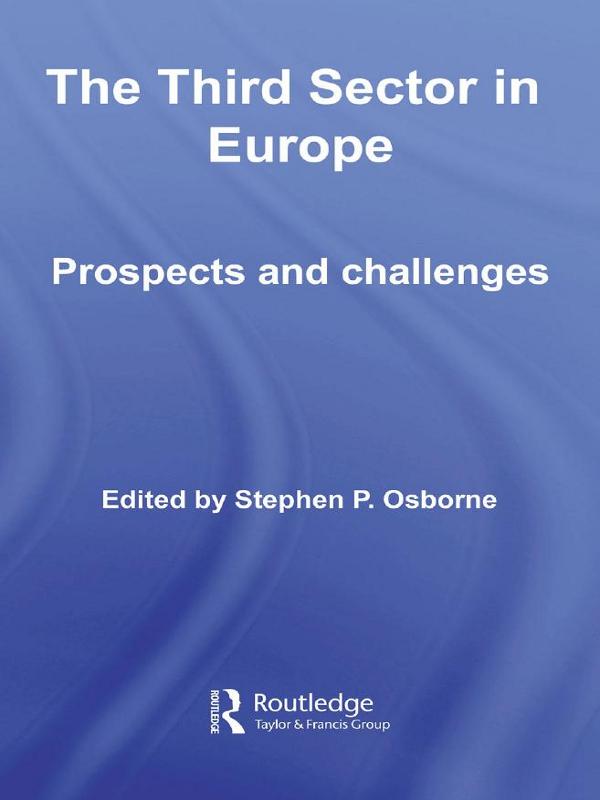 The Third Sector in Europe by Stephen P. Osborne