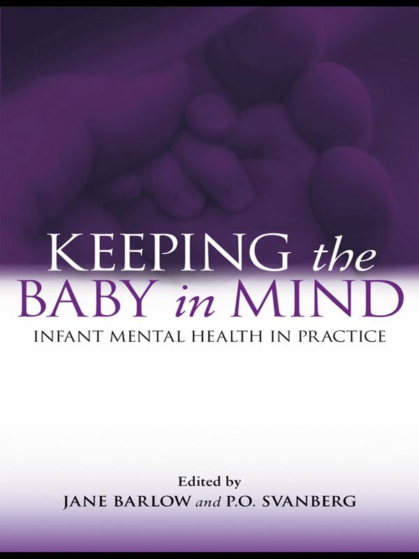 Keeping The Baby In Mind by Jane Barlow, P.O. Svanberg