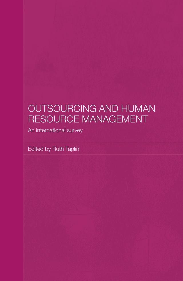 Outsourcing and Human Resource Management by Ruth Taplin