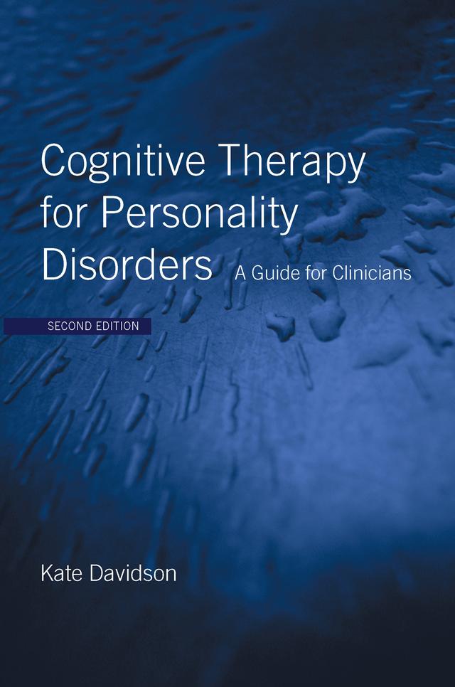 Cognitive Therapy for Personality Disorders by Kate Davidson