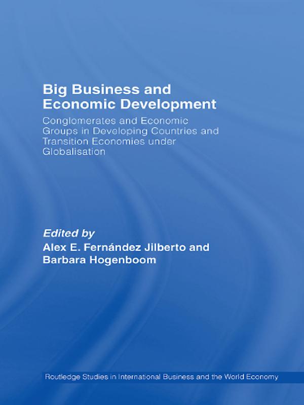 Big Business and Economic Development by Alex E. Fernández Jilberto, Barbara Hogenboom