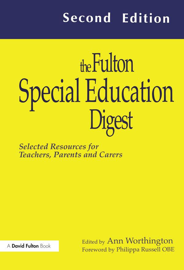 The Fulton Special Education Digest by Ann Worthington