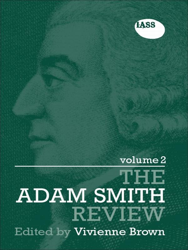 The Adam Smith Review Volume 2 by Vivienne Brown
