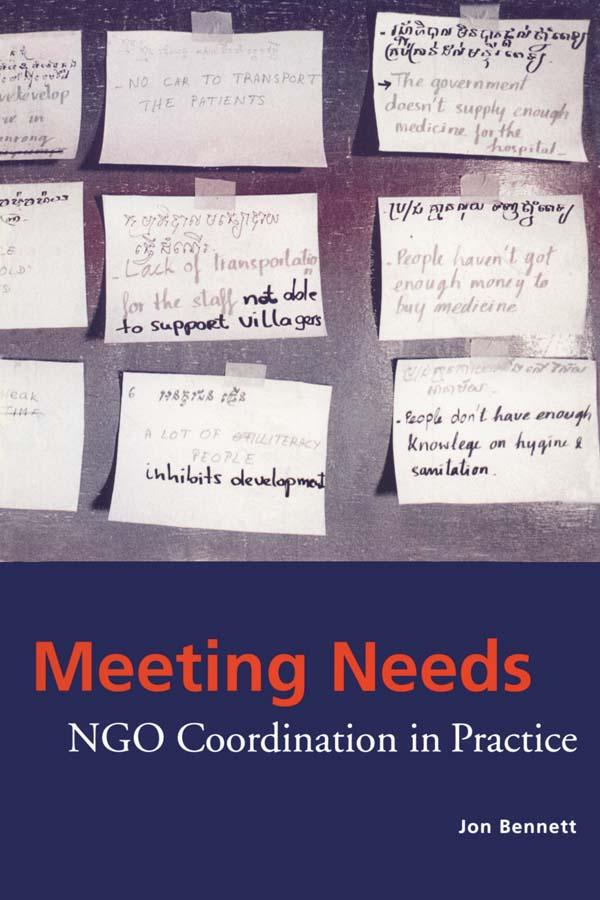 Meeting Needs by Jon Bennett
