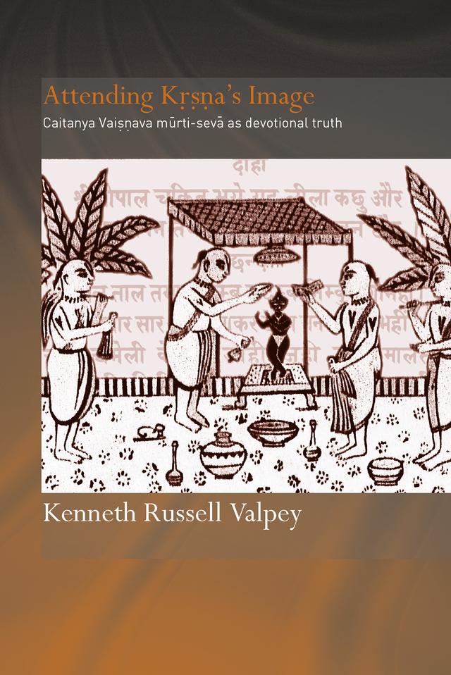 Attending Krishna's Image by Kenneth Russell Valpey