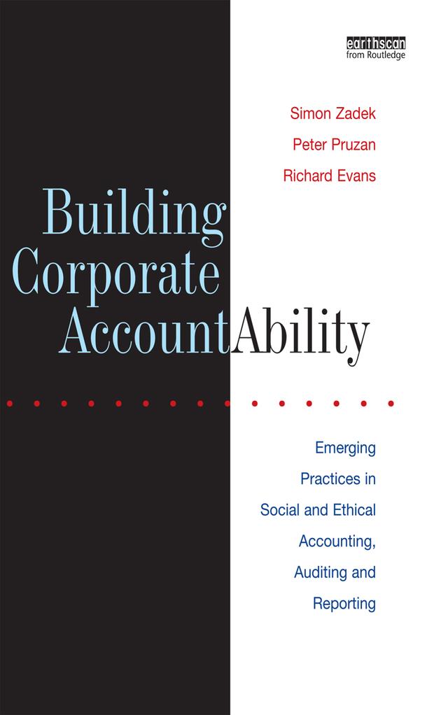 Building Corporate Accountability by Peter Pruzan, Richard Evans, Simon Zadek