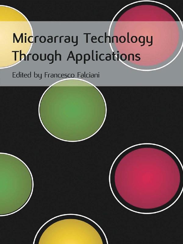Microarray Technology Through Applications by Francesco Falciani