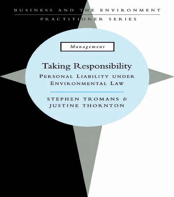 Taking Responsibility by Gillian Irvine, Stephen Tromans