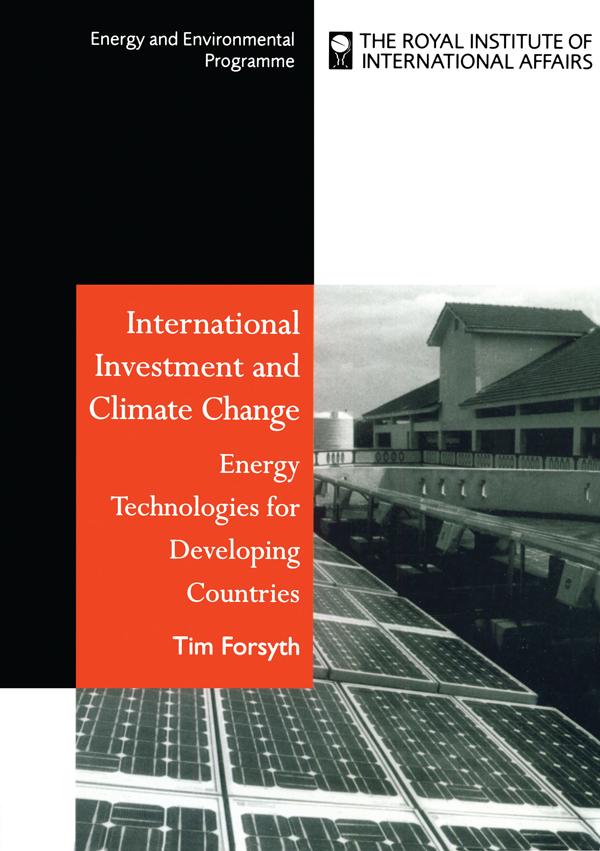International Investment and Climate Change by Timothy Forsyth
