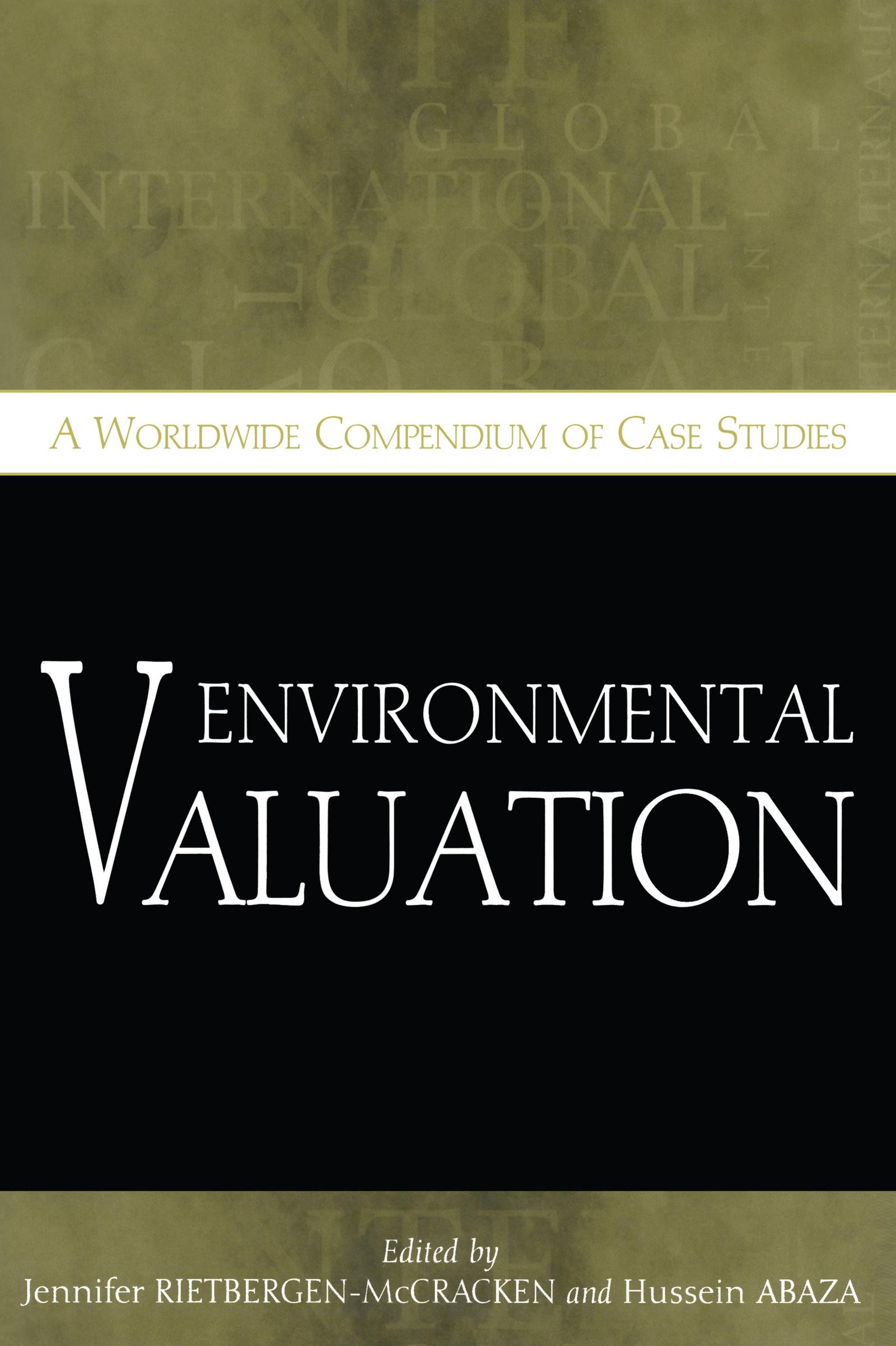 Environmental Valuation