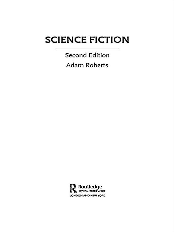 Science Fiction by Adam Roberts