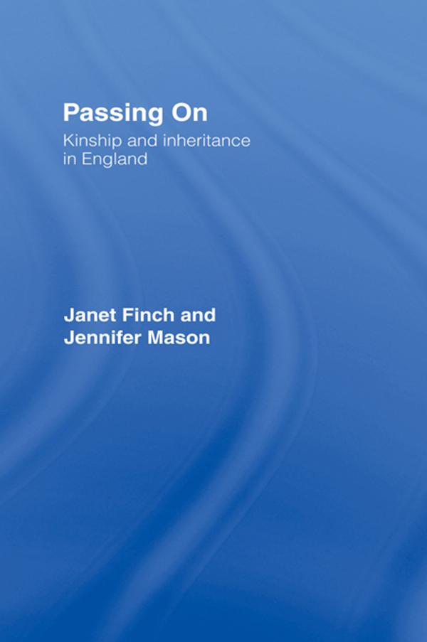 Passing On by Janet Finch, Jennifer Mason