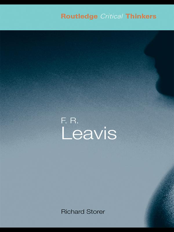 F.R. Leavis by Richard Storer
