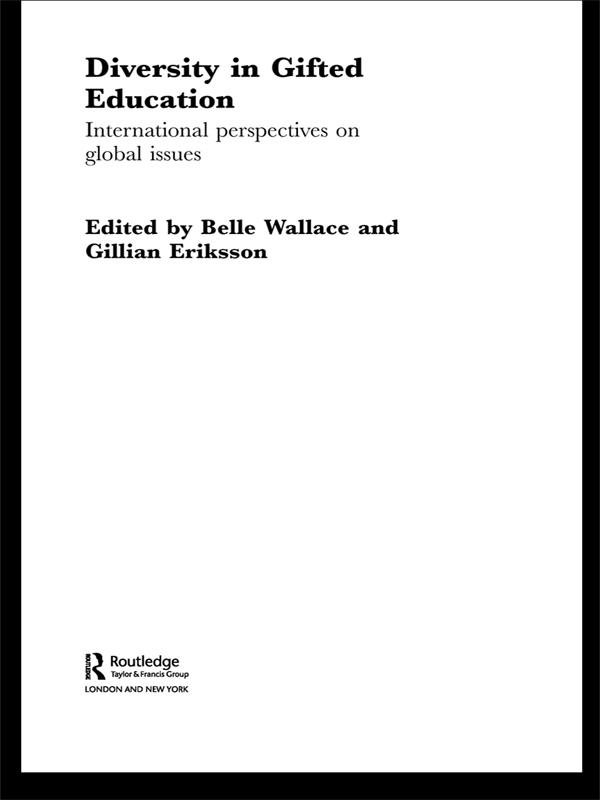Diversity in Gifted Education by Belle Wallace, Gillian Eriksson