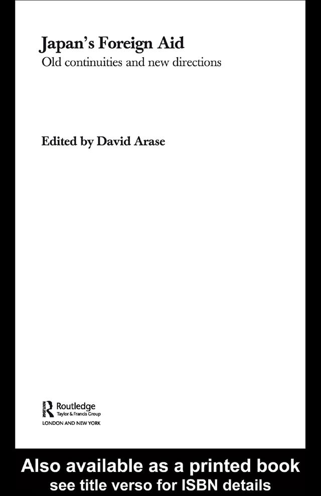 Japan's Foreign Aid by David Arase