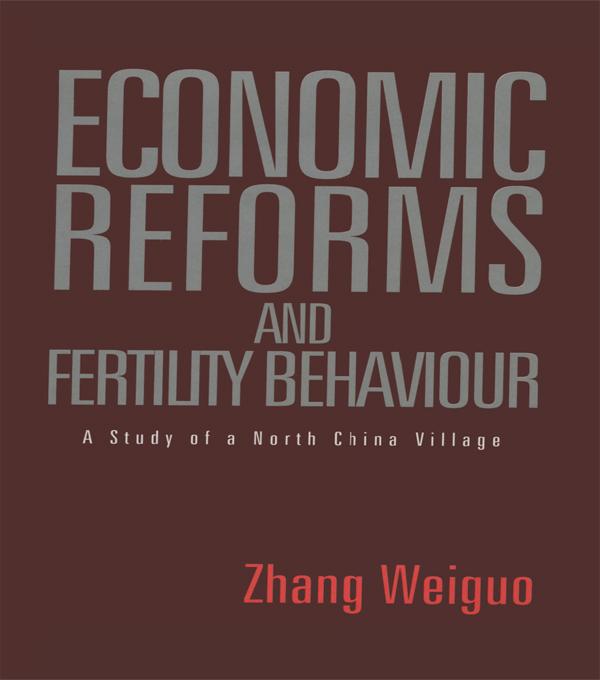 Economic Reforms and Fertility Behaviour by Weiguo Zhang