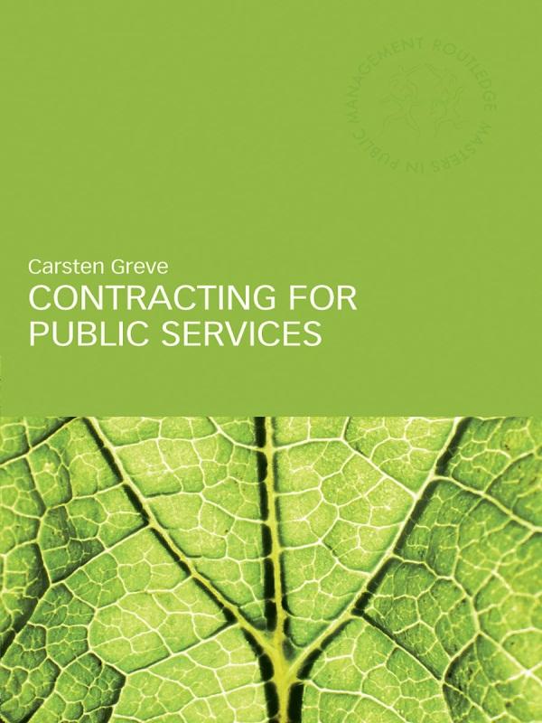 Contracting for Public Services by Carsten Greve