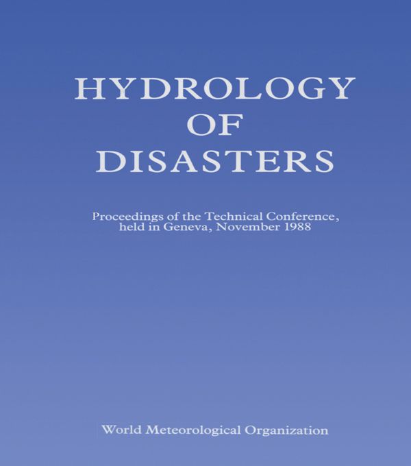 Hydrology of Disasters