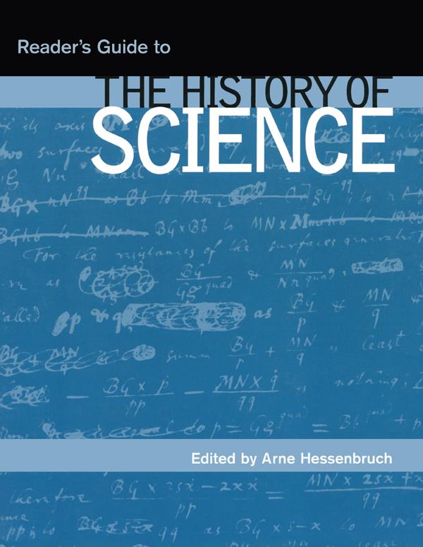 Reader's Guide to the History of Science by Arne Hessenbruch