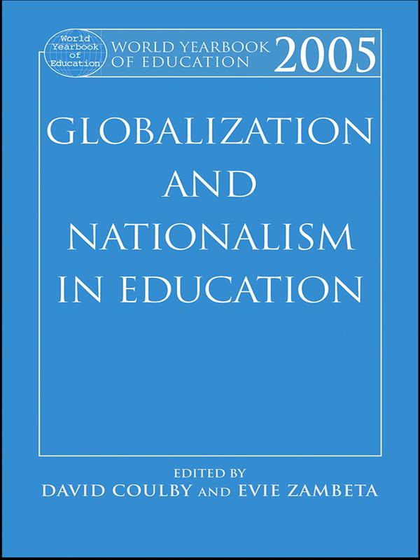 World Yearbook of Education 2005 by David Coulby, Evie Zambeta
