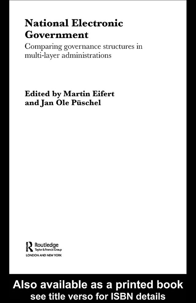 National Electronic Government by Jan Ole Püschel, Martin Eifert
