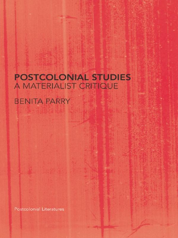 Postcolonial Studies by Benita Parry