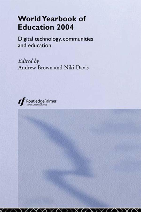 World Yearbook of Education 2004 by Andrew Brown, Niki Davis