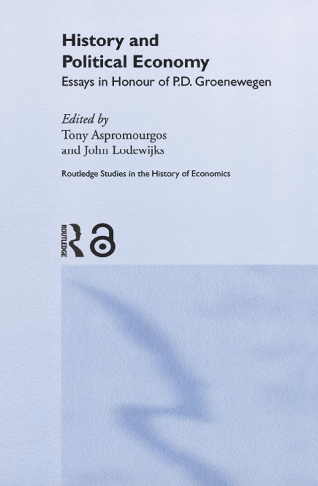 History and Political Economy by John Lodewijks, Tony Aspromourgos