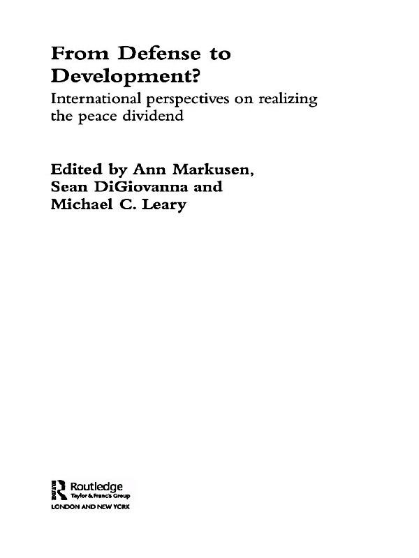 From Defense to Development?
