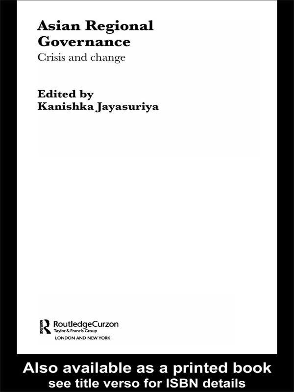 Asian Regional Governance