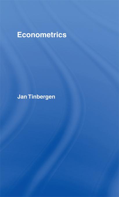 Econometrics by Jan Tinbergen
