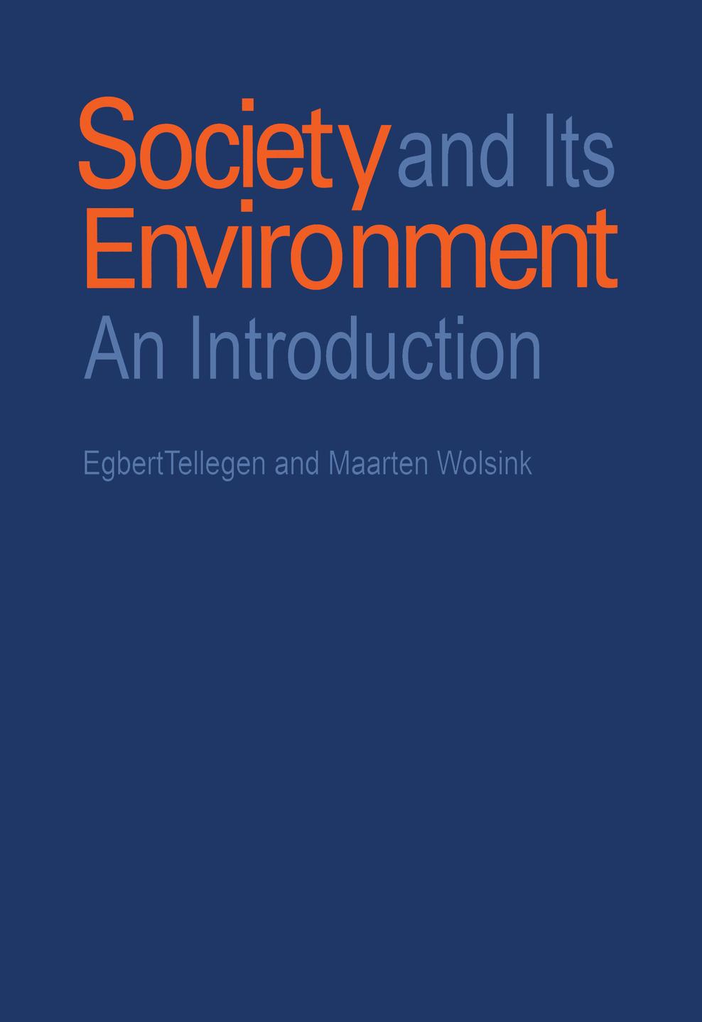 Society and Its Environment