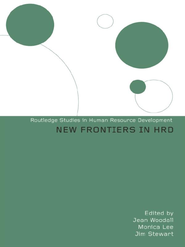 New Frontiers in HRD by Jean Woodall, Jim Stewart, Monica Lee