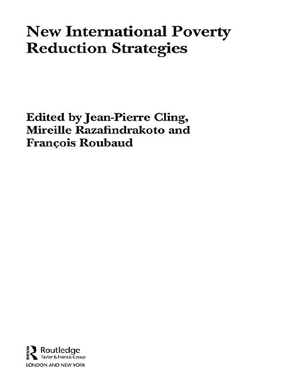New International Poverty Reduction Strategies by François Roubaud, Jean-Pierre Cling, Mireille Razafindrakoto